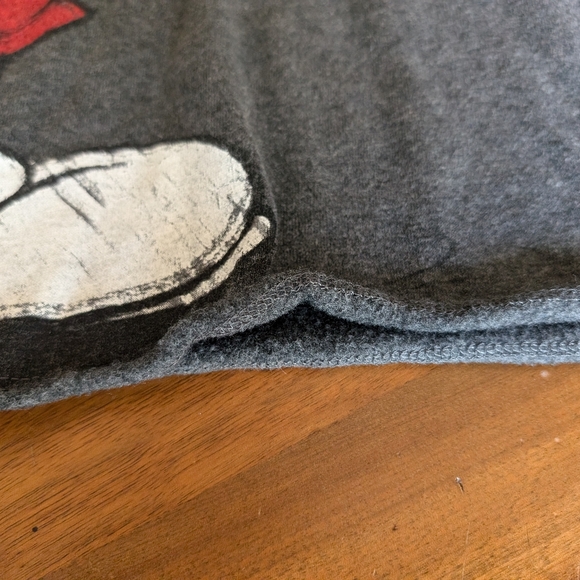 Mickey mouse sweatshirt cropped with roll bottom medium - Picture 3 of 4